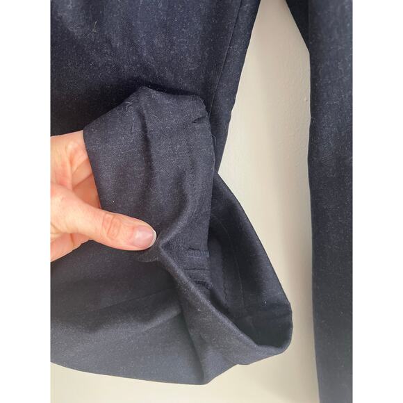 Brioni Wool Super 120s Pleated Pants Cannes Dress Trousers Dark Blue Size 40R JL - Picture 4 of 14